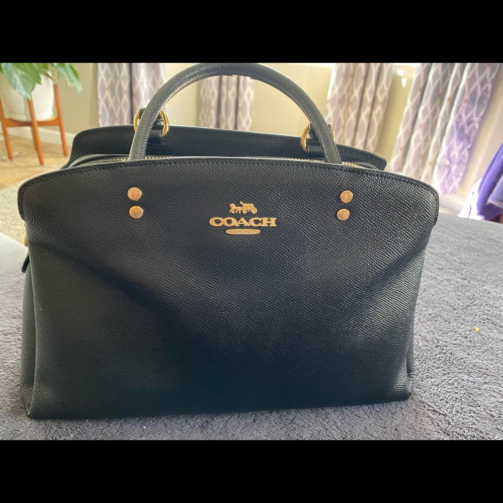 Black Coach Purse Very Gently Used and Only About A Year Old